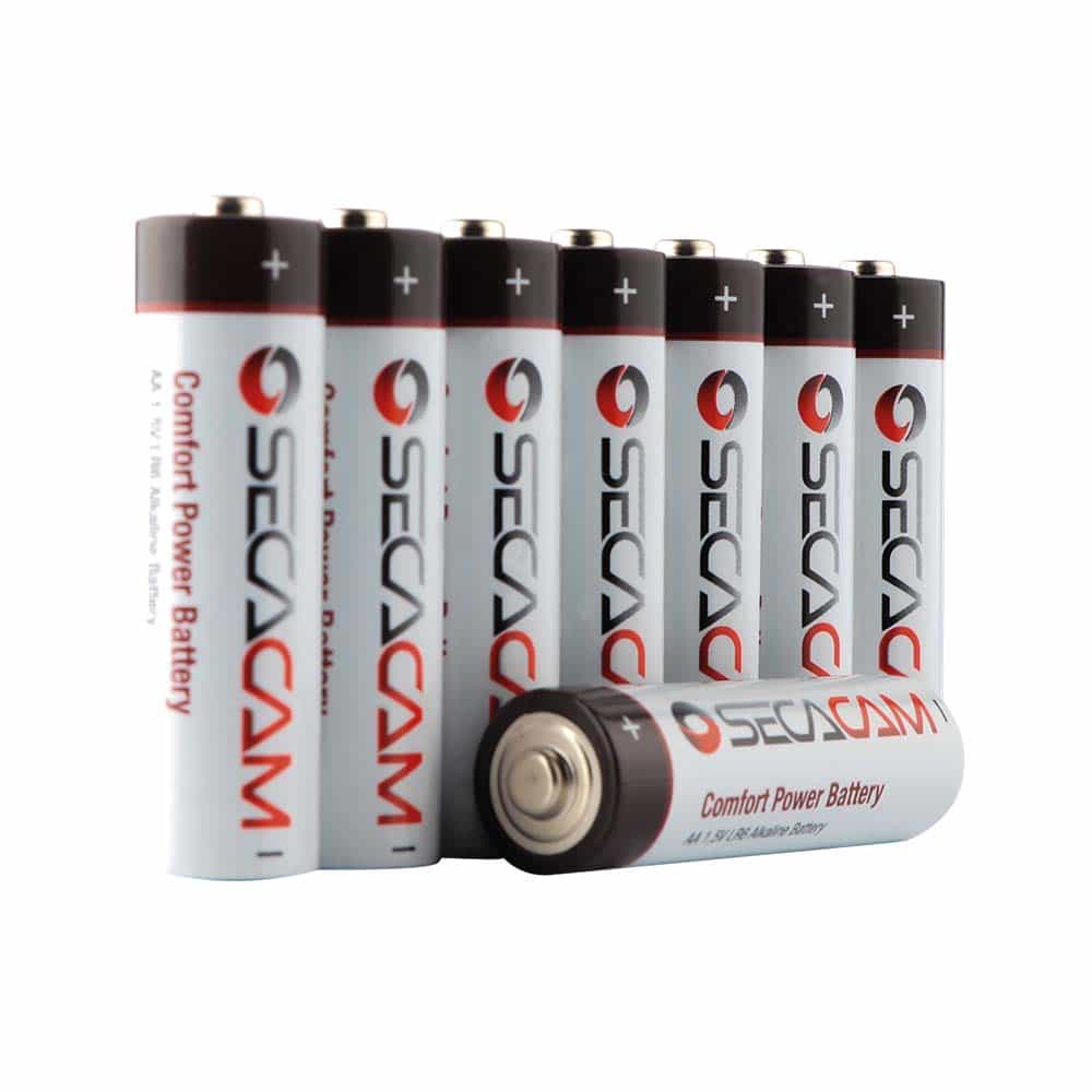 SECACAM original batteries AA