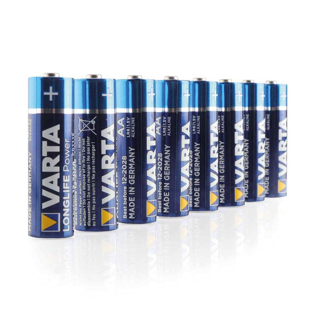 VARTA Longlife Power Alkaline AA Batt. pack of 8